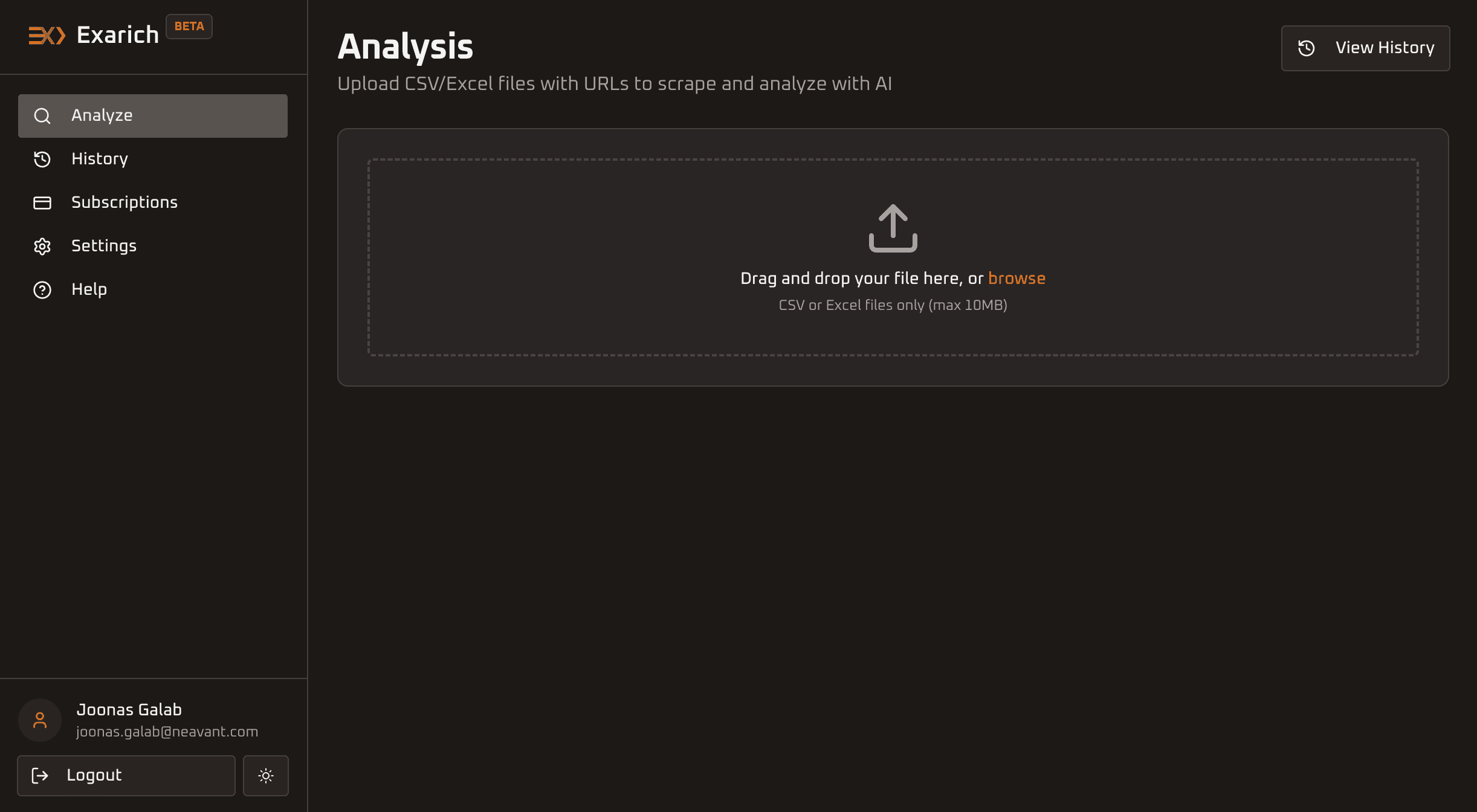 Exarich Demo Preview